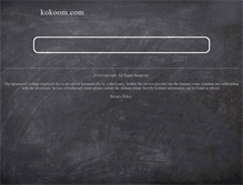 Tablet Screenshot of kamal87.kokoom.com