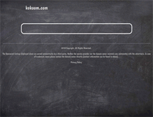 Tablet Screenshot of iseg.kokoom.com